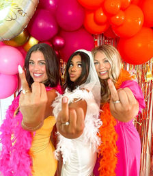 Bachelorette Party Decor Packages with Balloon Arches, Backdrops & Full Setup image