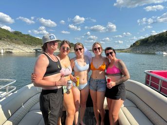 Double Decker BYOB Party Boat with Water Slide & Captain Included image 11