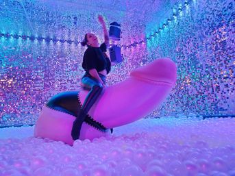 World’s Only Dick Arcade: Austin’s Dirtiest Interactive Experience with Mechanical Penis Ride and BYOB image