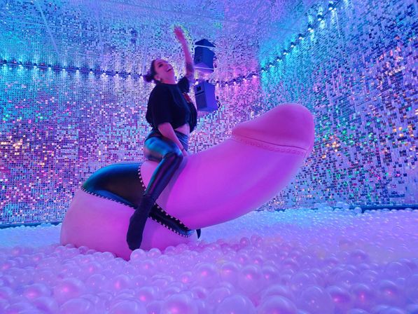 World’s Only Dick Arcade: Austin’s Dirtiest Interactive Experience with Mechanical Penis Ride and BYOB image 1