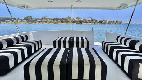 "Outsiders" 57' Dyna Yacht Charter in Marina Del Ray image 7