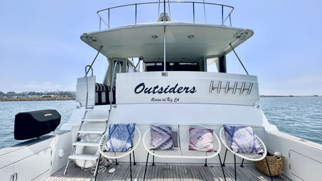"Outsiders" 57' Dyna Yacht Charter in Marina Del Ray image 4