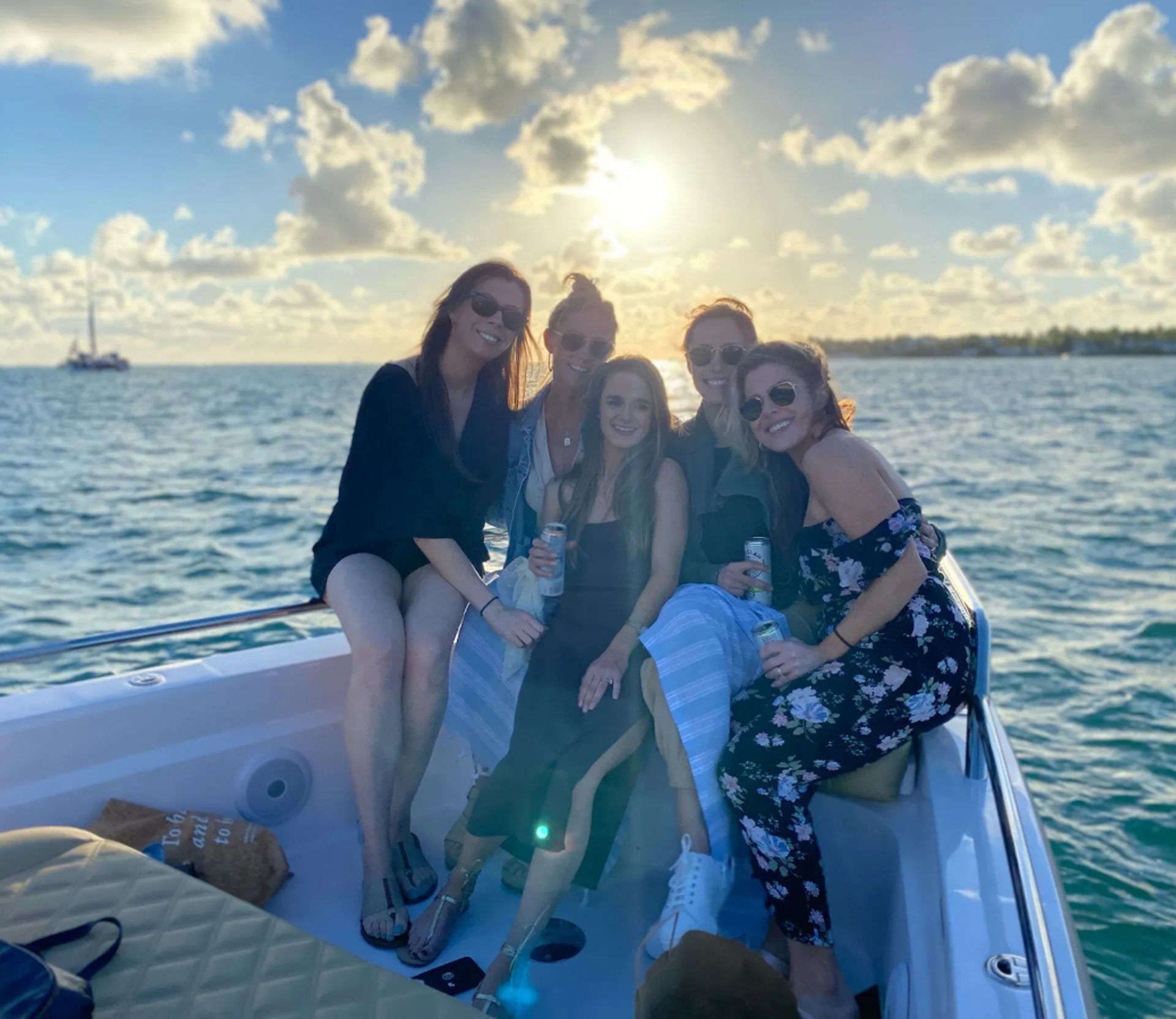 Sunset Cruise on the SUV of the Sea: Luxury Private Boat Rental image 2
