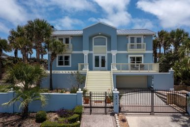 Gone Coastal: 5 BR Beach Front Villa with Hot tub in South Ponte Beach image 1
