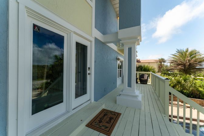 Gone Coastal: 5 BR Beach Front Villa with Hot tub in South Ponte Beach image 7