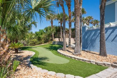 Gone Coastal: 5 BR Beach Front Villa with Hot tub in South Ponte Beach image 2