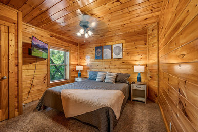 Lazybear Lodge: Hot Tub + Movie Theater with Smoky Mountain Views image 30