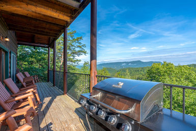Lazybear Lodge: Hot Tub + Movie Theater with Smoky Mountain Views image 1