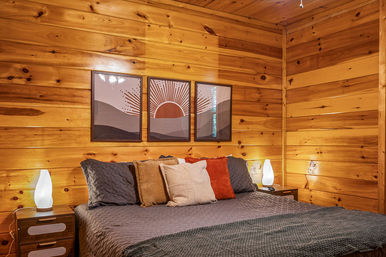 Lazybear Lodge: Hot Tub + Movie Theater with Smoky Mountain Views image 31