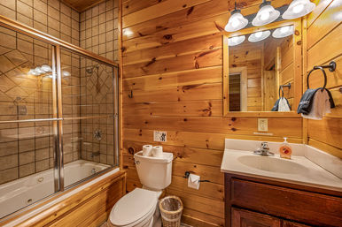 Lazybear Lodge: Hot Tub + Movie Theater with Smoky Mountain Views image 34