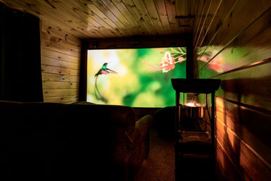 Lazybear Lodge: Hot Tub + Movie Theater with Smoky Mountain Views image 38