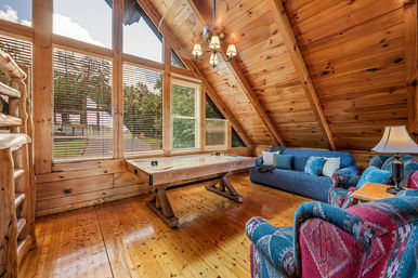 Lazybear Lodge: Hot Tub + Movie Theater with Smoky Mountain Views image 18