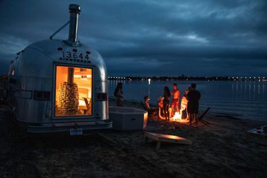 Mobile Sauna Wellness Experience in a Vintage '67 Airstream image 8