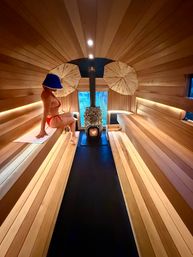Mobile Sauna Wellness Experience in a Vintage '67 Airstream image 12