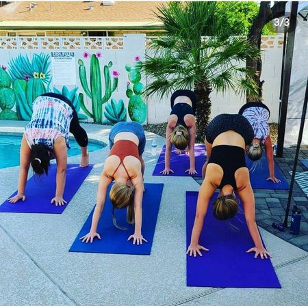 Yoga & Wine Party: Poolside, Desert Winds, Sound Bath or Hiking Options image 8