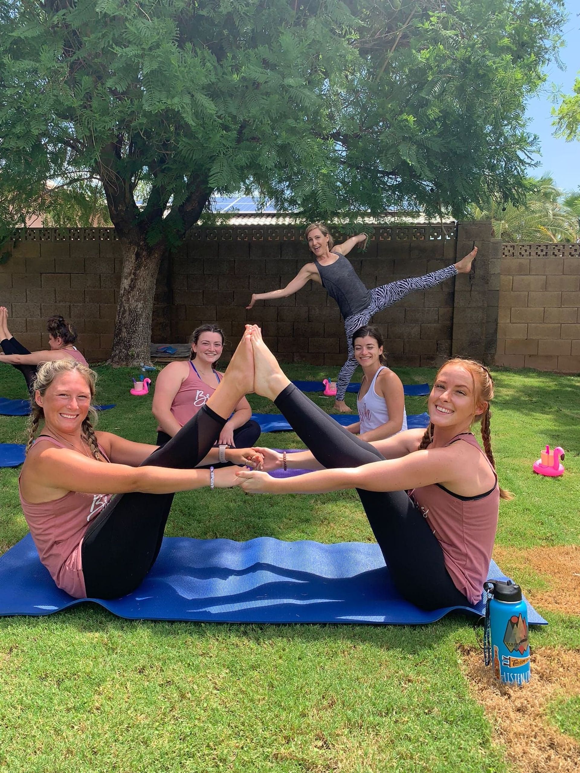 Yoga & Wine Party: Poolside, Desert Winds, Sound Bath or Hiking Options image 1