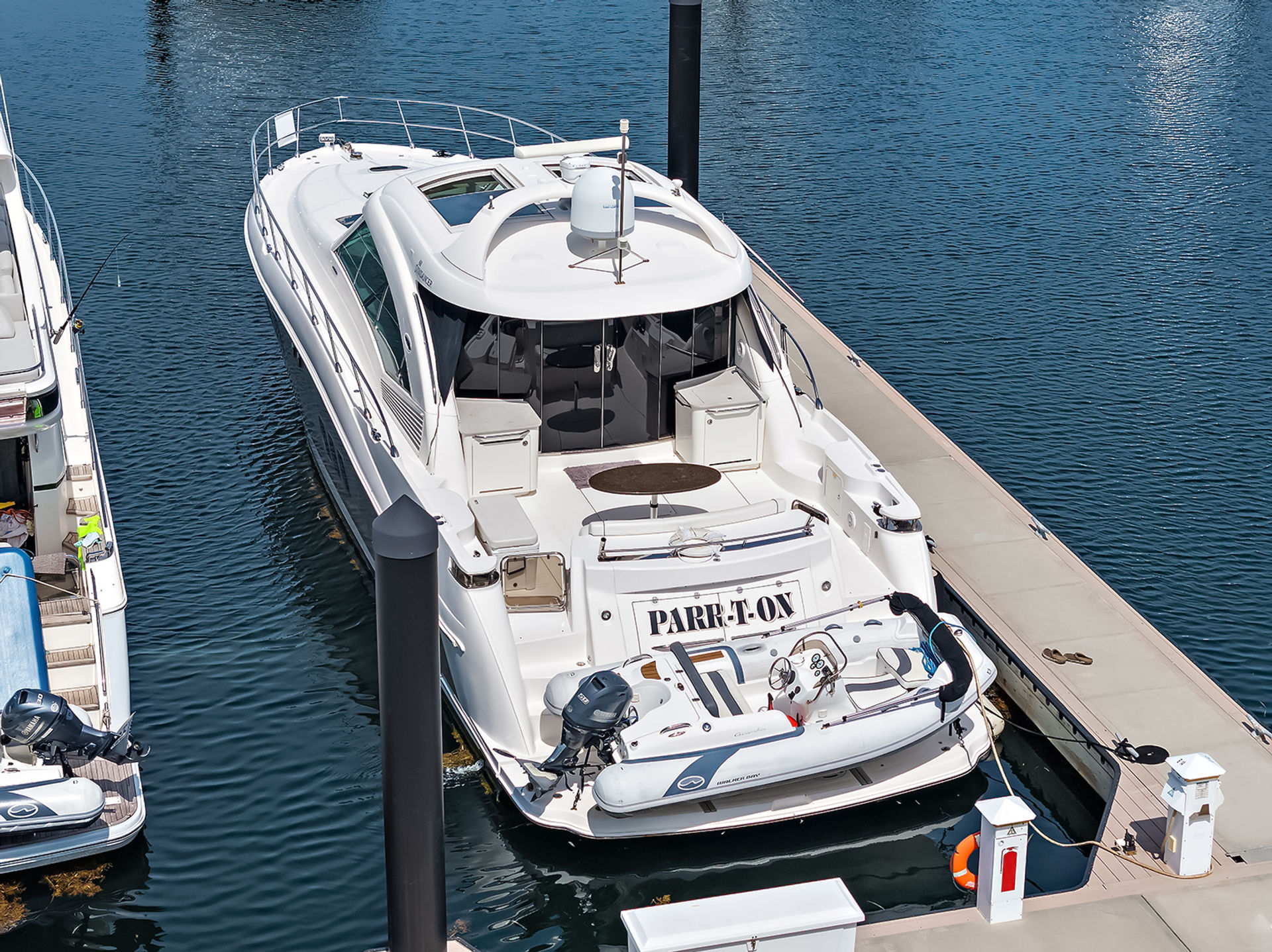 Last Cruise Before 'I Do': 60' Sea Ray Private Yacht Charter image 1