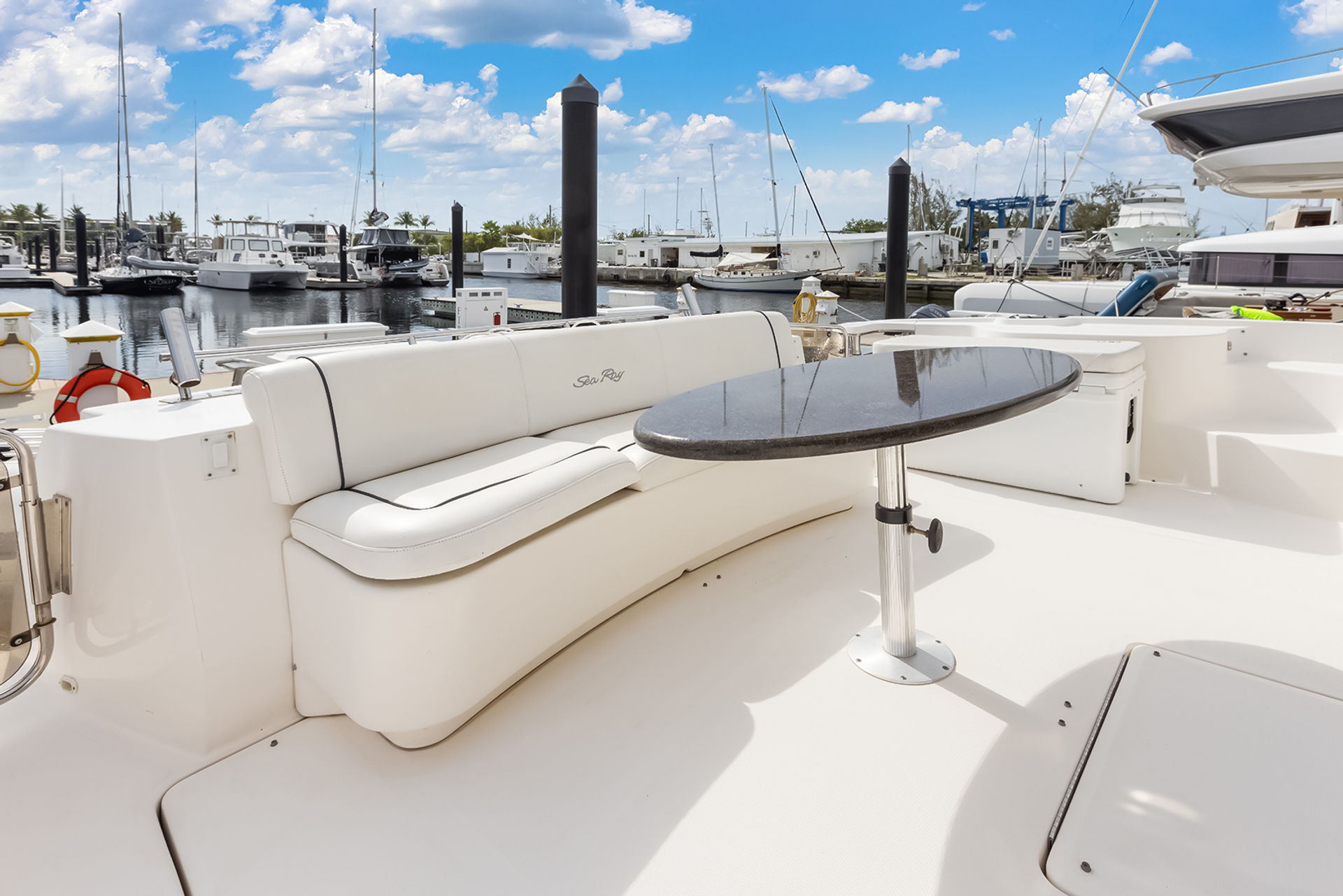 Last Cruise Before 'I Do': 60' Sea Ray Private Yacht Charter image 2