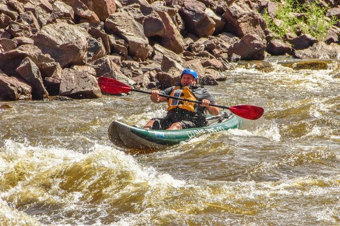 Guided Inflatable Kayak Tour: Half Day image 5