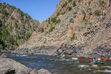 Guided Inflatable Kayak Tour: Half Day image 4