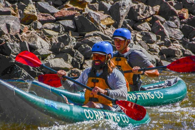 Guided Inflatable Kayak Tour: Half Day image 3