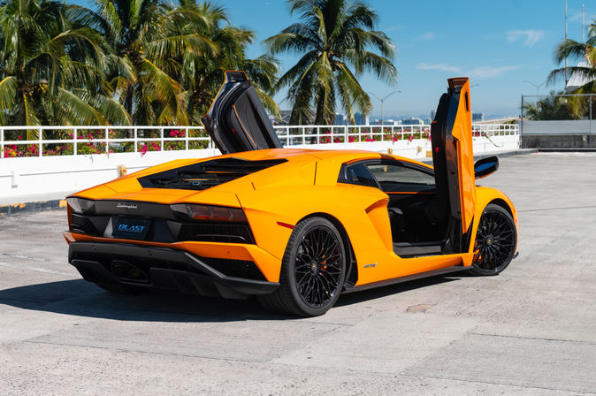 Lamborghini Aventador S Fast Car Cruising Experience in Miami image 1