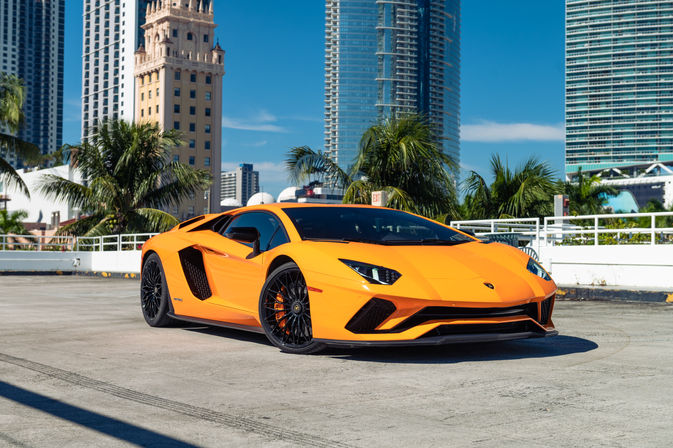 Lamborghini Aventador S Fast Car Cruising Experience in Miami image 4