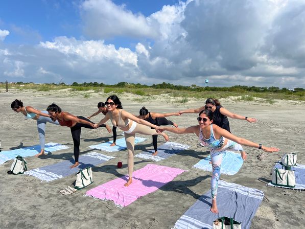 Private Group Yoga Class at the Beach, Park, or Your Place image 4