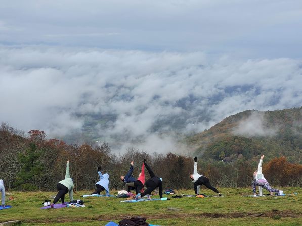 Mountaintop Yoga Hiking Adventure image 26