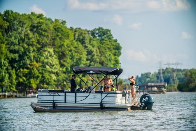 Mt. Holly Pontoon Boat Rental (Up to 10 Passengers) image 10