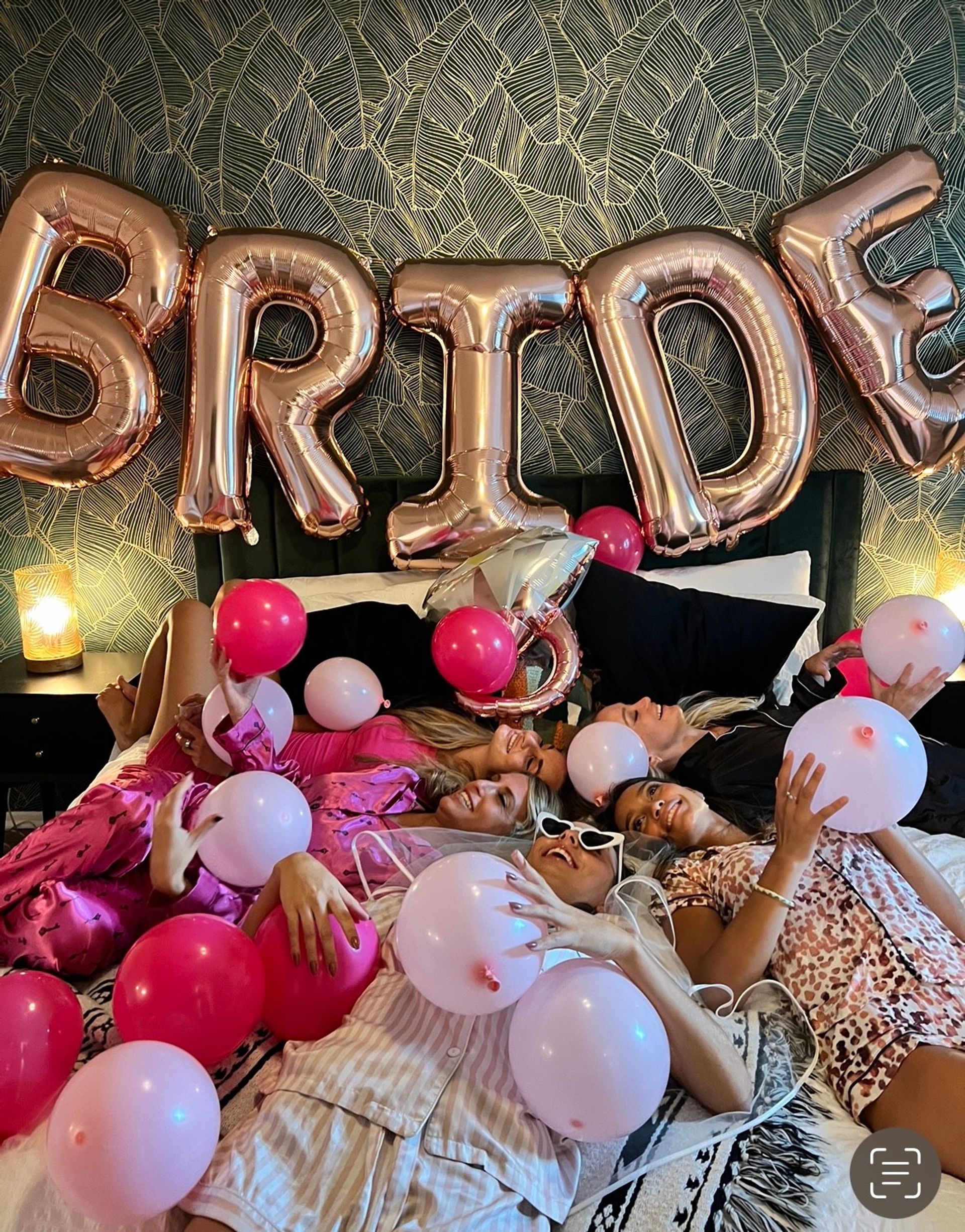 Insta-Worthy Pre-Arrival Party Decorations with Fill-the-Fridge, Gift Bags,  Mimosa Bar, Luggage Service and more