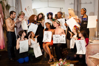 The Artful Bachelorette Experience with Professional Art Instructor & Nude Model image 4