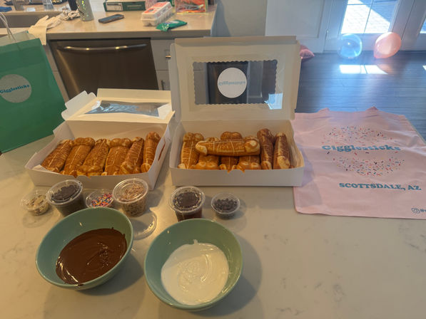 Gigglesticks Waffle Dessert Delivery: Mobile Insta-worthy Brunch Full of Delicious Laughs w/ Optional Bubbly Bar Add-on image 24