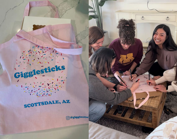 Gigglesticks Waffle Dessert Delivery: Mobile Insta-worthy Brunch Full of Delicious Laughs w/ Optional Bubbly Bar Add-on image 10