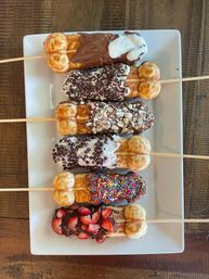 Gigglesticks Waffle Dessert Delivery: Mobile Insta-worthy Breakfast Full of Delicious Laughs image 1