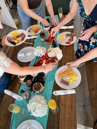 Gigglesticks Waffle Dessert Delivery: Mobile Insta-worthy Brunch Full of Delicious Laughs w/ Optional Bubbly Bar Add-on image 3