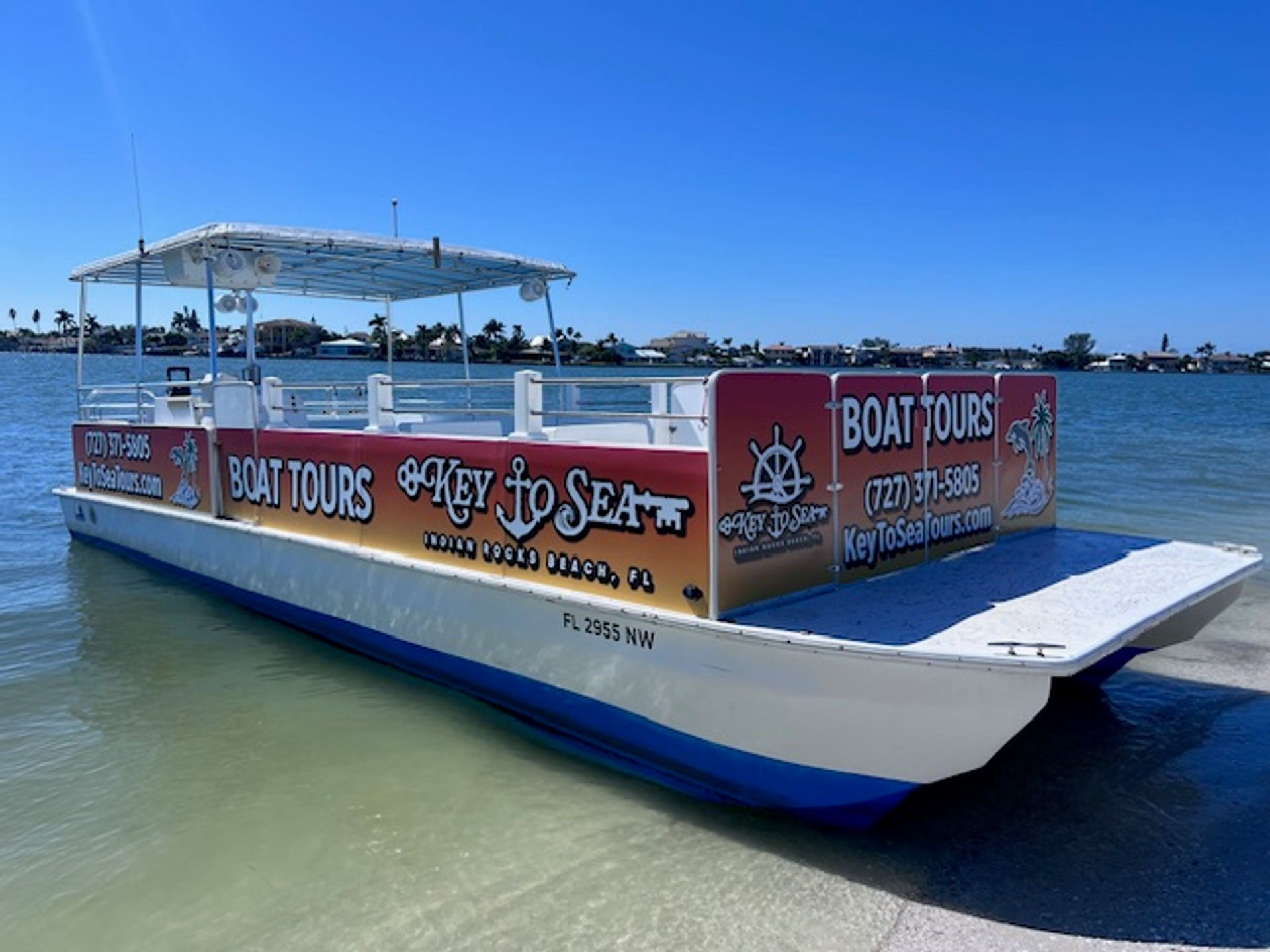 BYOB Boat Party for Groups - Celebrate on a 32ft Catamaran in Indian Rocks Beach, FL image 1