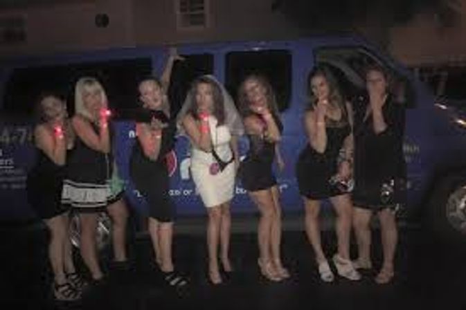 24/7 Party Bus with Karaoke, Party Lights & Luggage Space image 6