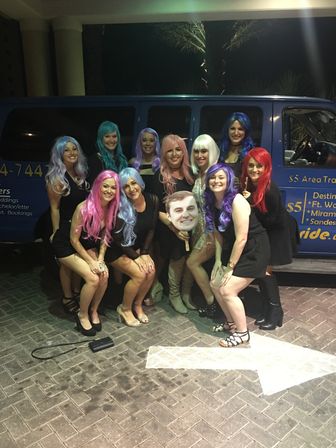 Wild 24/7 Party Bus: Party & Ride with Karaoke, Lights, & Luggage Space image 26