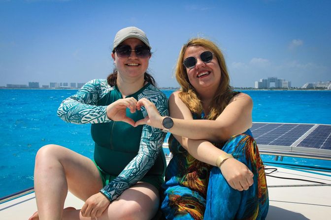Isla Mujeres Golden Catamaran Tour image 1