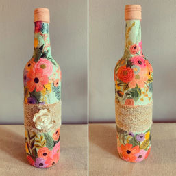 Sip, Craft & Create: Ceramics or Mixed Media Decoupage Experience image 2