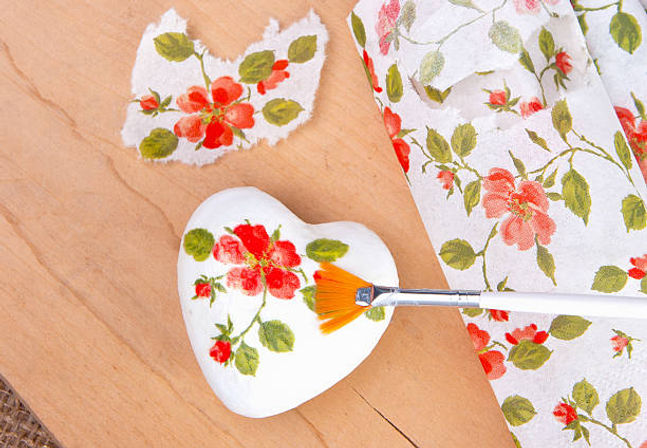 Sip, Craft & Create: Ceramics or Mixed Media Decoupage Experience image 3