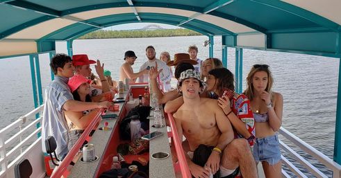 The Cajun Queen Pedal Party Boat Tour on the Bayou image 4