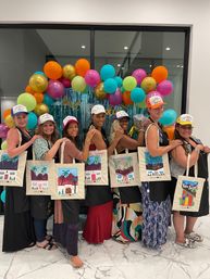 Paint and Sip: Relax and Make Memories with Your Crew Taken Step by Step with Local Artist image 12