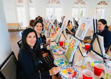 Paint and Sip: Relax and Make Memories with Your Crew Taken Step by Step with Local Artist image 6