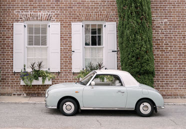 Vintage Nissan Figaro Rental for Insta-Worthy Photoshoots image 13