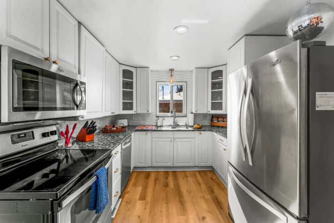 Stay Groovy: Photo-Worthy Rental with Retro Vibes, Arcade Games & Turf Yard Fun image 8