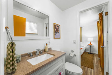 Stay Groovy: Photo-Worthy Rental with Retro Vibes, Arcade Games & Turf Yard Fun image 20