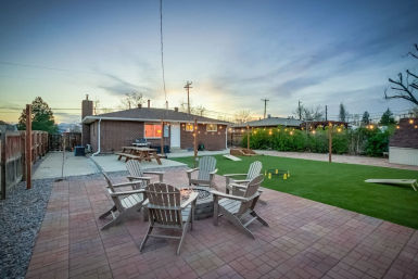Stay Groovy: Photo-Worthy Rental with Retro Vibes, Arcade Games & Turf Yard Fun image 24