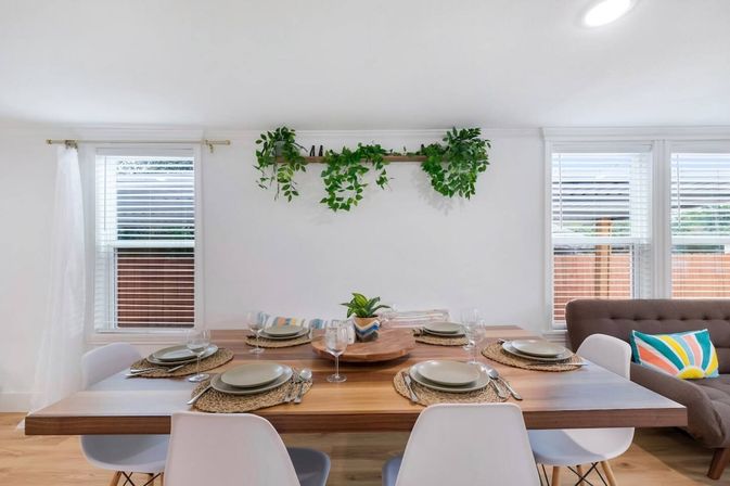 Retro Paradise: Charming Rental with Private Backyard + Hot Tub, 10 Min to Downtown image 15